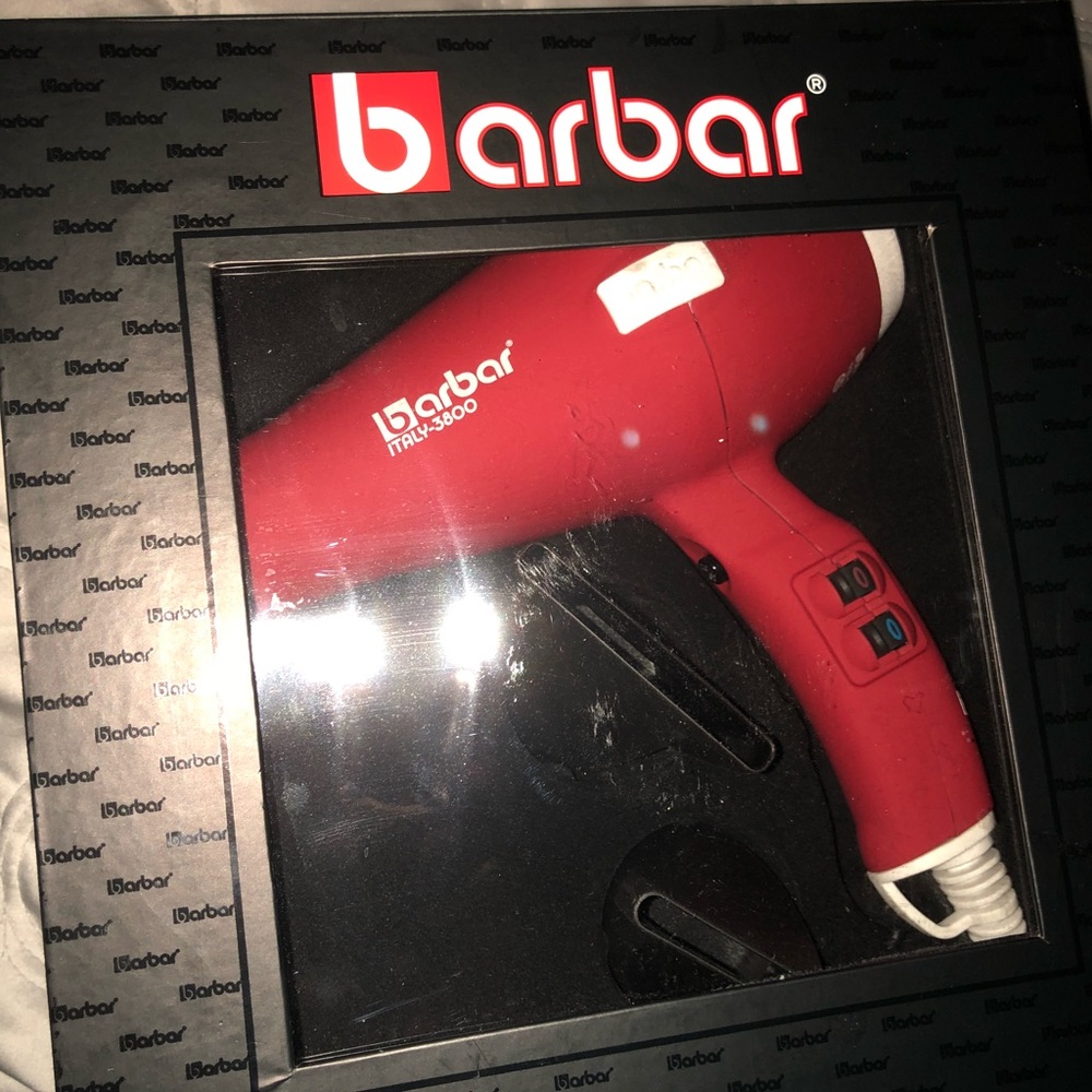 Brand new barbar blow dryer red